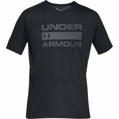 Футболка Under Armour UA TEAM ISSUE WORDMARK SS Black / / Rhino Gray оптом